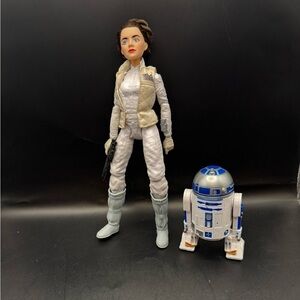 Star Wars Forces of Destiny Princess Leia Organa and R2-D2 Action Figure Set
